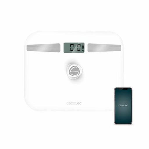 Báscula Digital de Baño Cecotec EcoPower 10200 Smart LCD Bluetooth 180 kg Blanco 180 kg