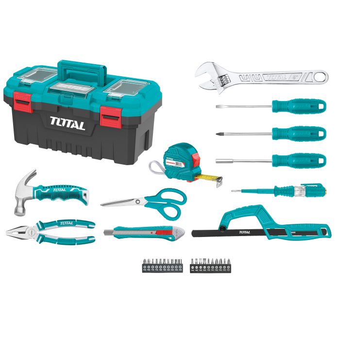 Kit caja de herramientas TOTAL TOOLS