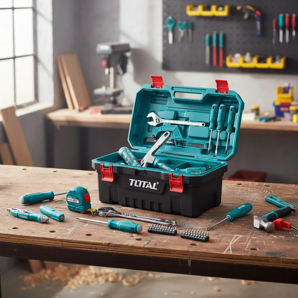 Kit caja de herramientas TOTAL TOOLS