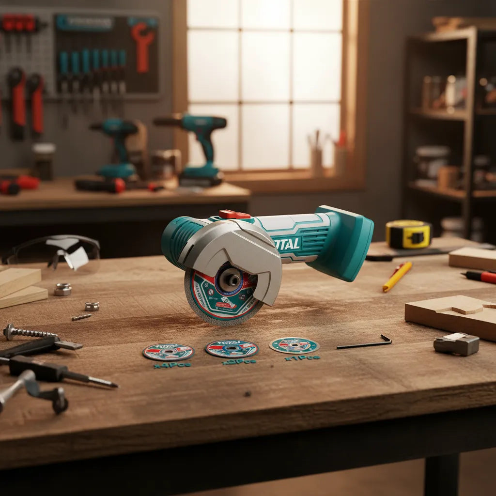 Miniamoladora a batería 20V TOTAL TOOLS