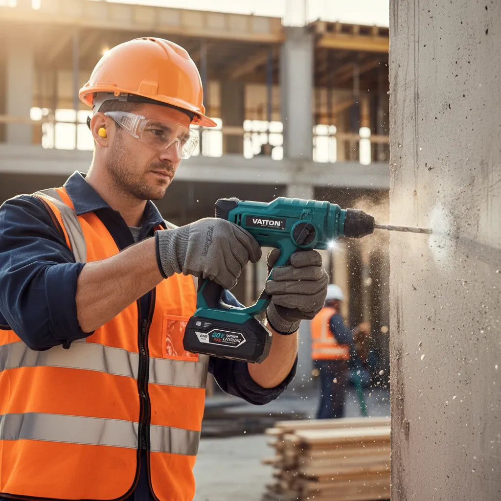 Martillo perforador SDS 20V 1 batería 2.0AH VATTON