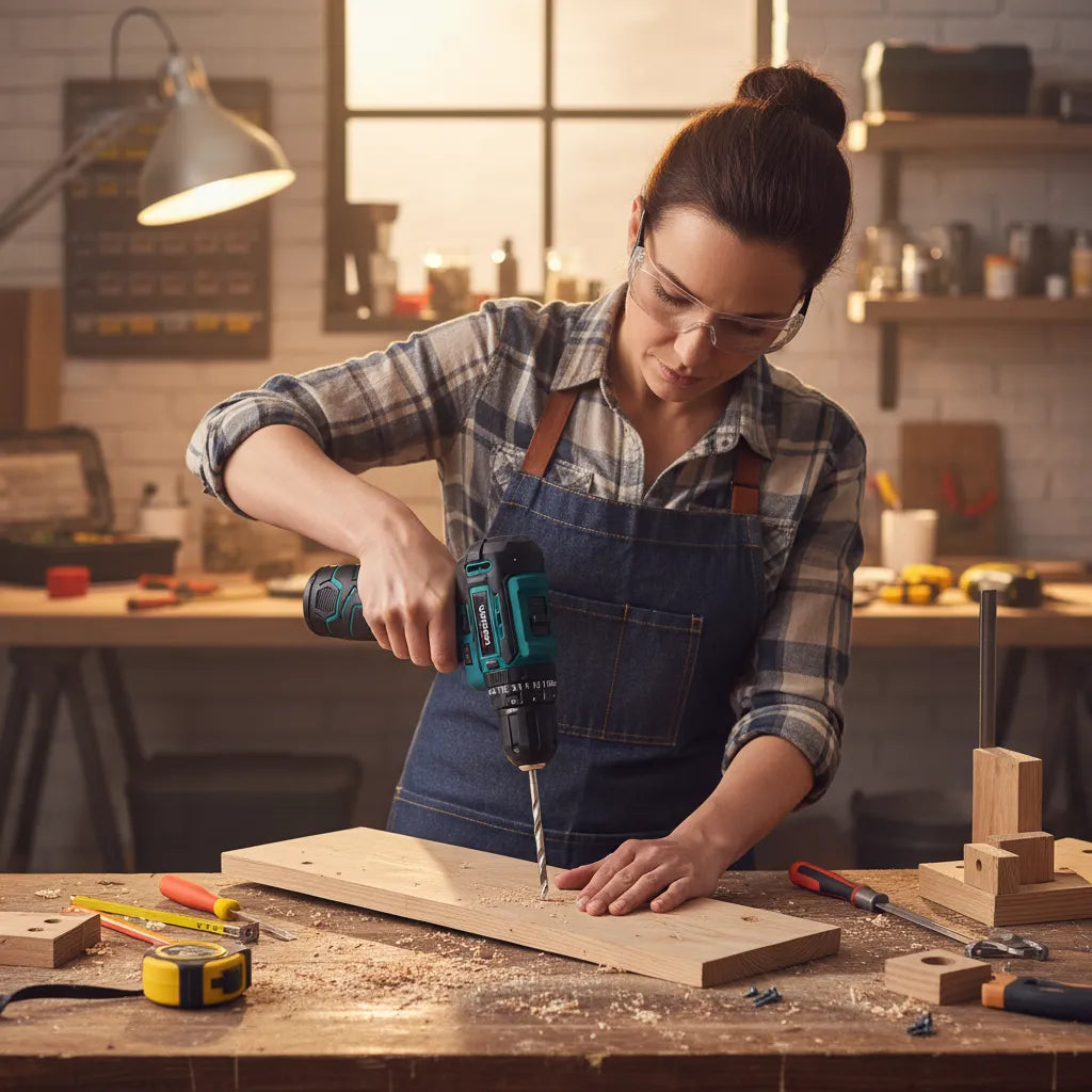 Taladro percutor Vatton 12V 1 batería 2.0Ah Brushless