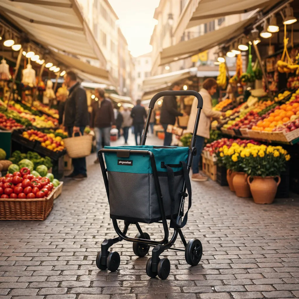 Carro de la compra Easy Go Grey-Shapphire Playmarket