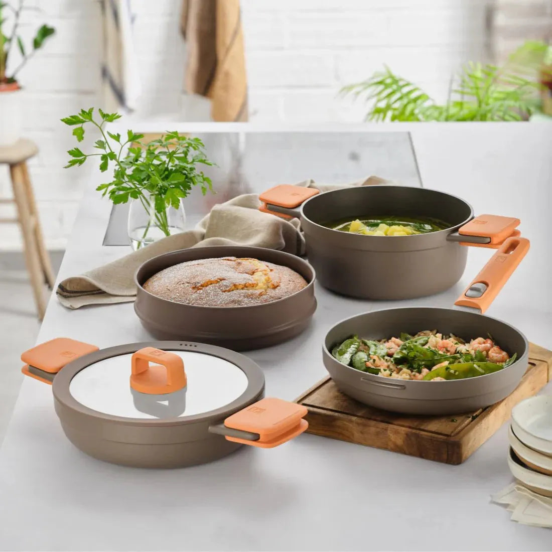 Set de cocina 5 piezas Compac Pro BRA