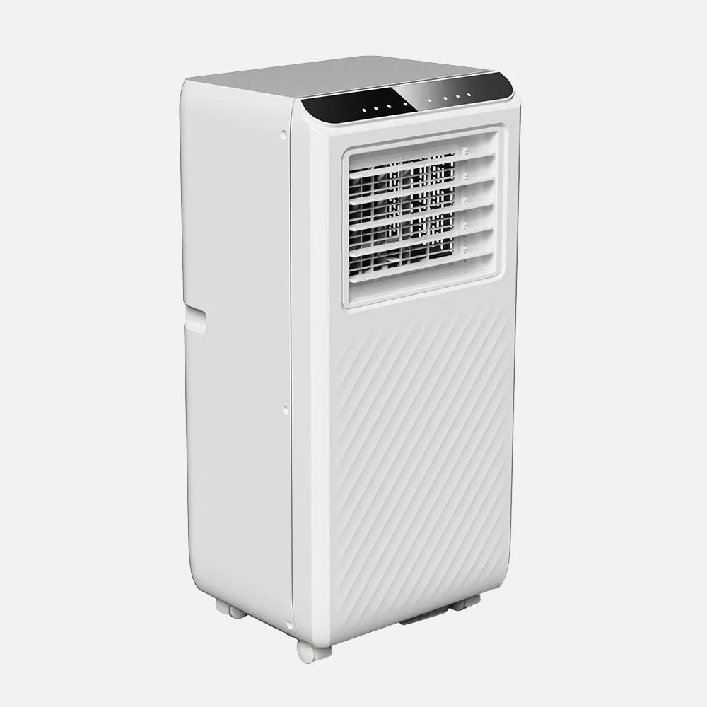 Aire Acondicion.portatil Wind Blanco 9000BTU/2350FR 950w 2vel Deshumidificador Remoto, Kit Ventana 70x33x28cm