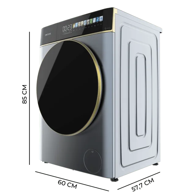 Lavadora Bolero DressCode 9900 Inverter FullColor Ice Blue A Cecotec