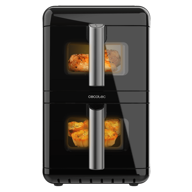 Freidora de aire de 12L Cecofry DuoLevel 12000 Window Cecotec