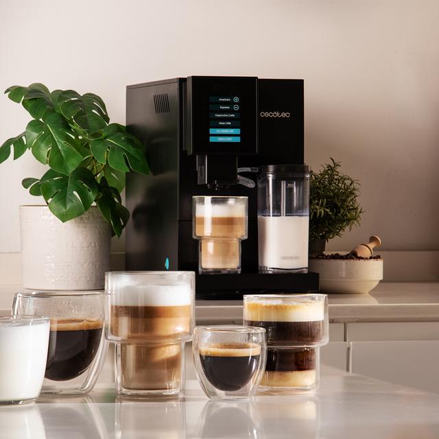 Cafetera superautomática Cremmaet Compactccino Black Cecotec