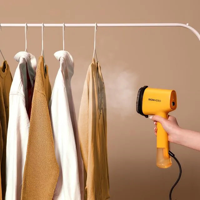 Plancha vertical con suela cerámica IronHero 1500W V-1500 Essential Yellow Cecotec