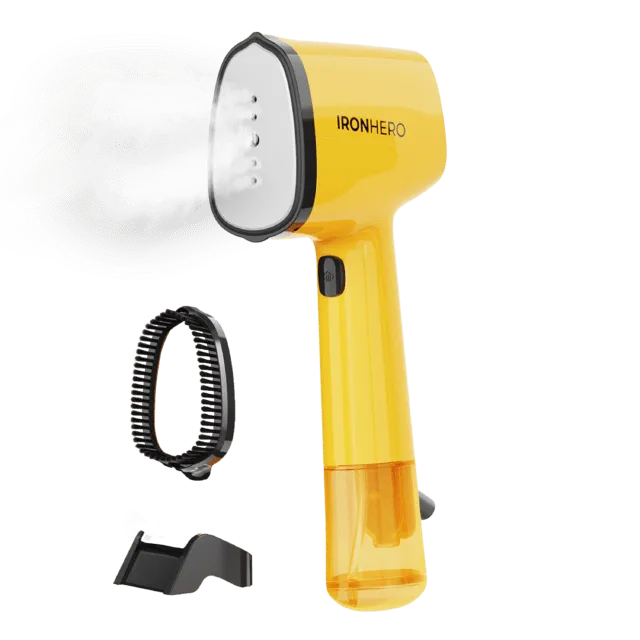 Plancha vertical con suela cerámica IronHero 1500W V-1500 Essential Yellow Cecotec