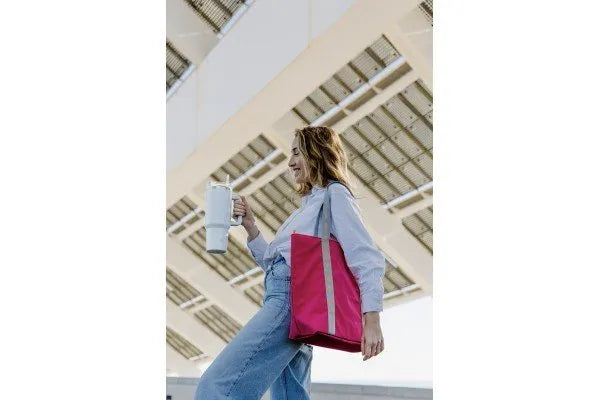 Taza térmica Iris 1200ml blanco azulado